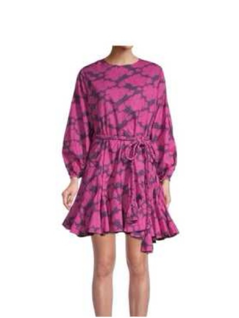 Rhode Ella dress in brick pattern